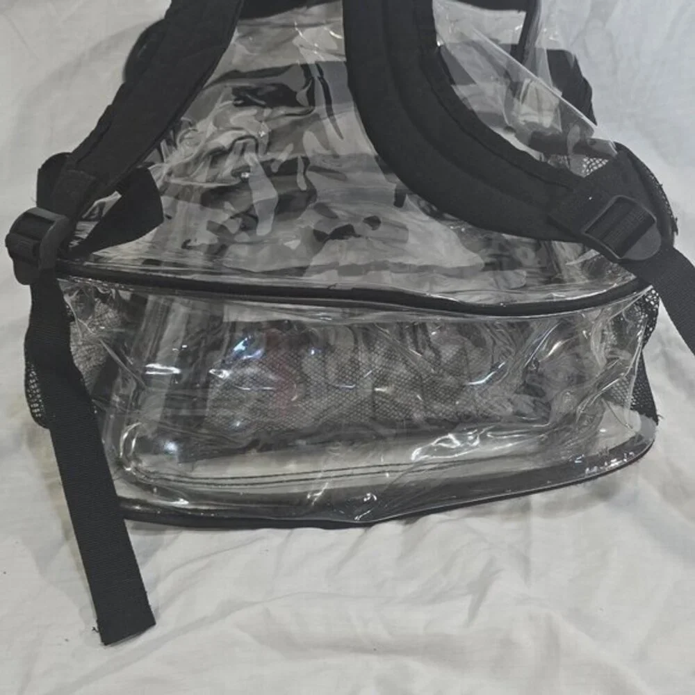 Eurogear Clear Backpack Stadium Approved Security Bag One Size‎ Clear Excellent